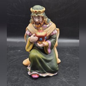 2002 Hawthorne Village Thomas Kinkade Nativity King Melchior - No Box